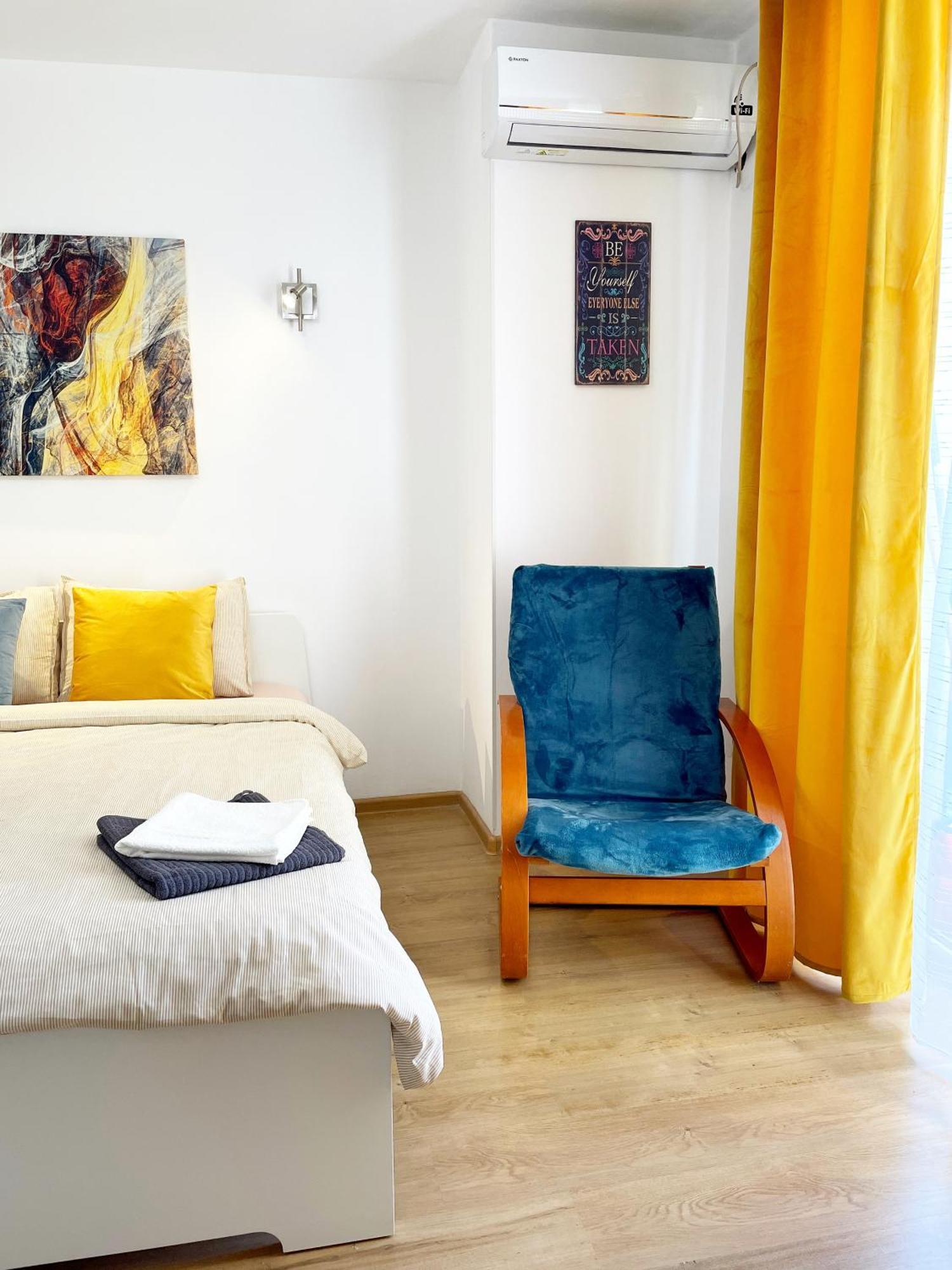 Alegro Studio Apartment Bukarest Exterior foto