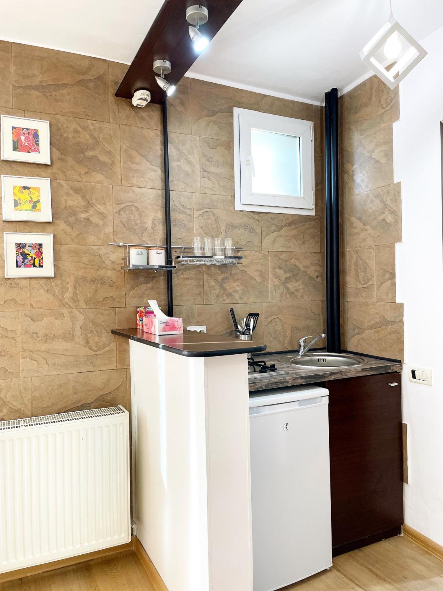 Alegro Studio Apartment Bukarest Exterior foto