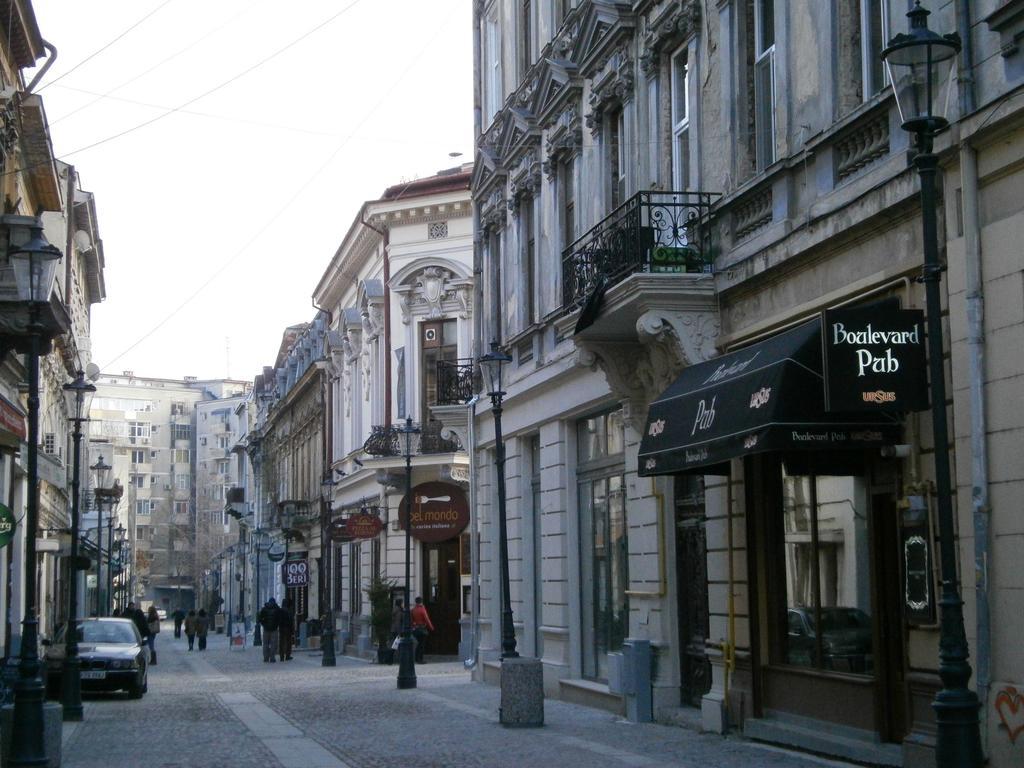 Alegro Studio Apartment Bukarest Exterior foto